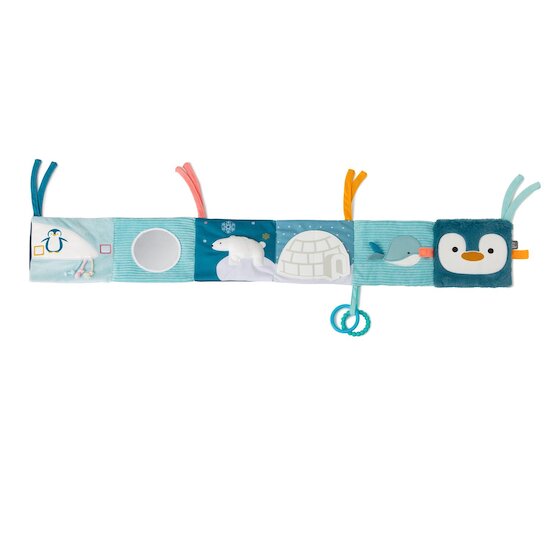 Little big friends Livre d'éveil en tissu 3 en 1 Océan   Little big friends Livre d'éveil en tissu 3 en 1 Océan