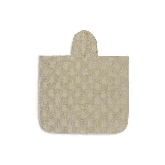 Jollein Poncho de bain Éponge Miffy Jacquard Olive Green  Jollein Poncho de bain Éponge Miffy Jacquard Olive Green