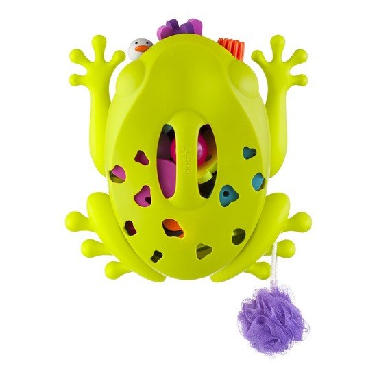 Boon Rangement égouttoir pour jouets de bain Frog Pod Vert 