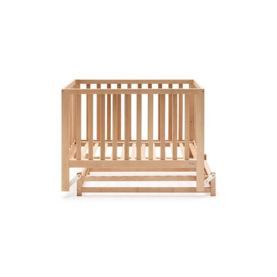 Micuna Lit bébé à bascule Annie Marron 60x120 cm