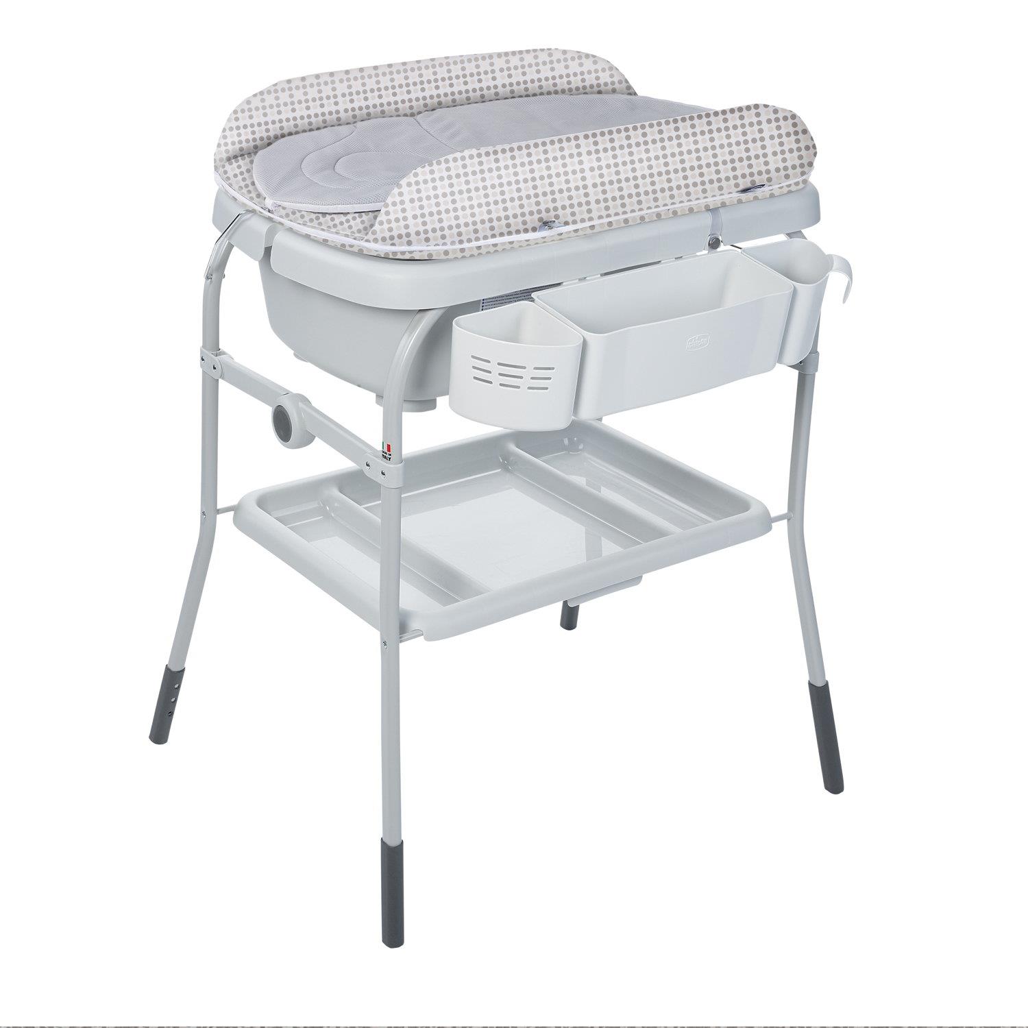 Combi Bain Change Cuddle & Bubble GRIS Chicco