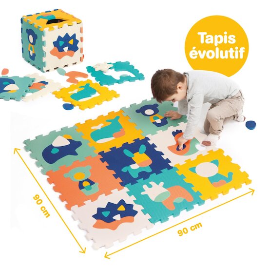 Ludi Dalles 9 animaux Multicolore  Ludi Dalles 9 animaux Multicolore