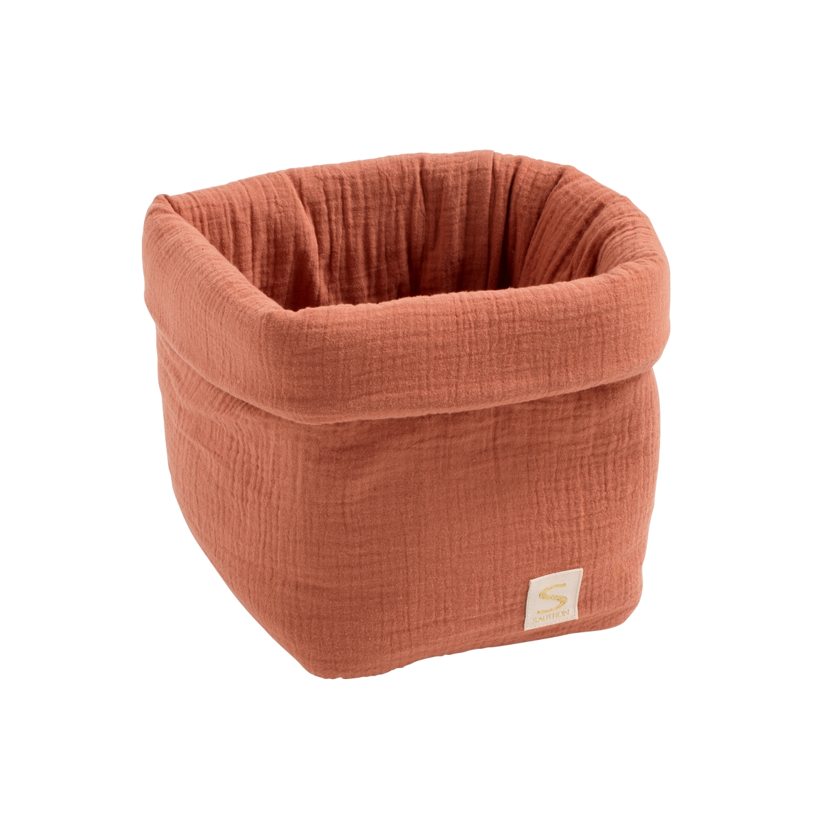 Grande paniere Uni Terracotta ROUGE Sauthon