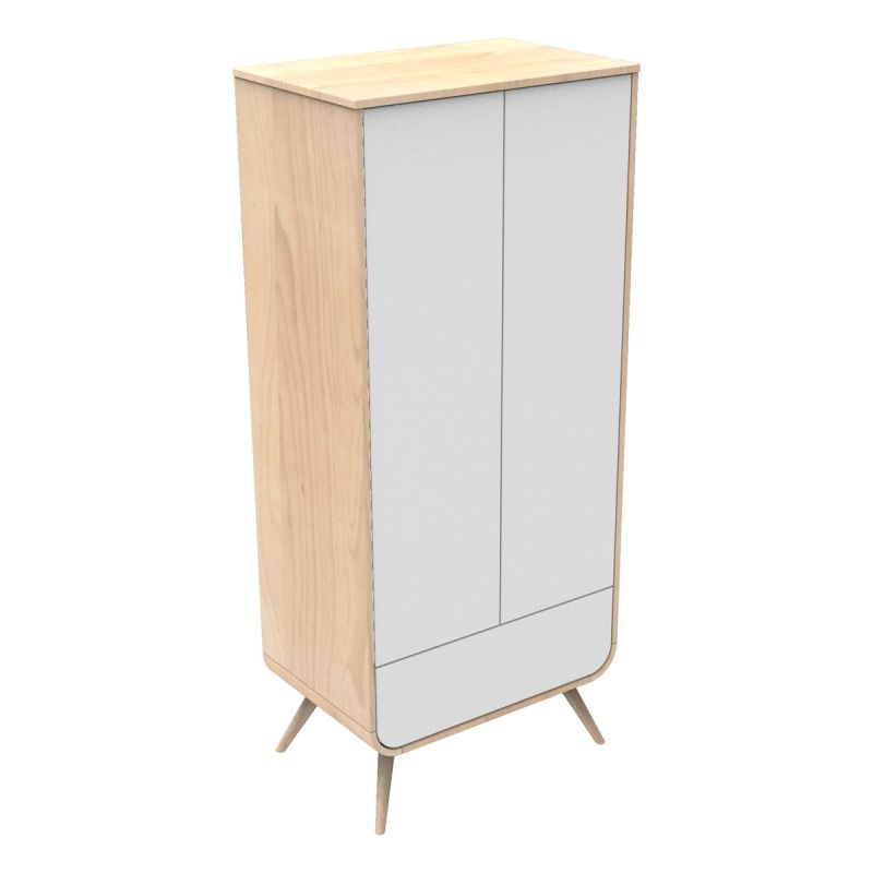 Armoire pieds bois Galopin BLANC Sauthon Original