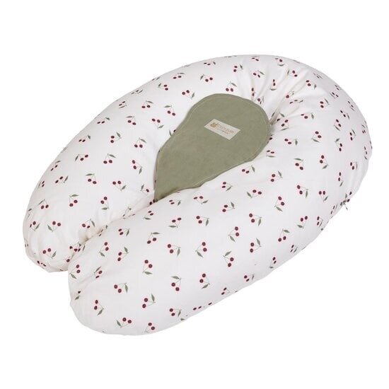 Candide Coussin de maternité multirelax Polyester Coton Imprime Cerises 