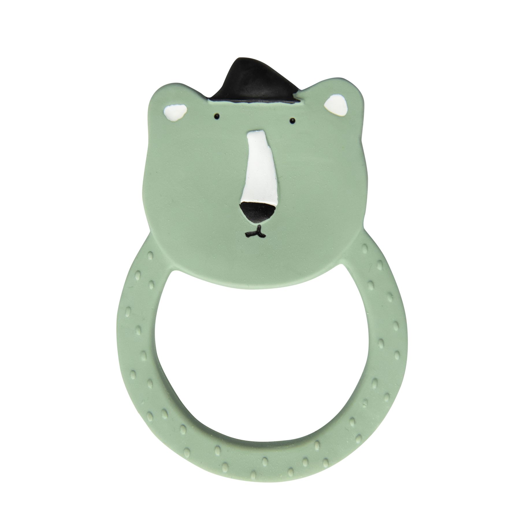 TRIXIE - Anneau de dentition en caoutchouc naturel BLEU Trixie