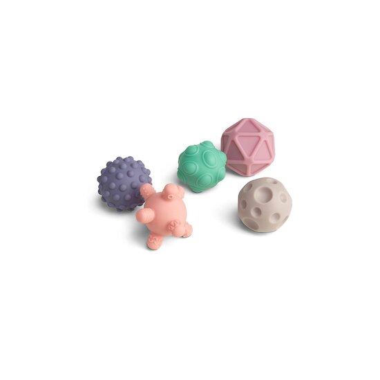 Formula Baby Lot de 5 Balles Sensorielles Multicolore  Formula Baby Lot de 5 Balles Sensorielles Multicolore