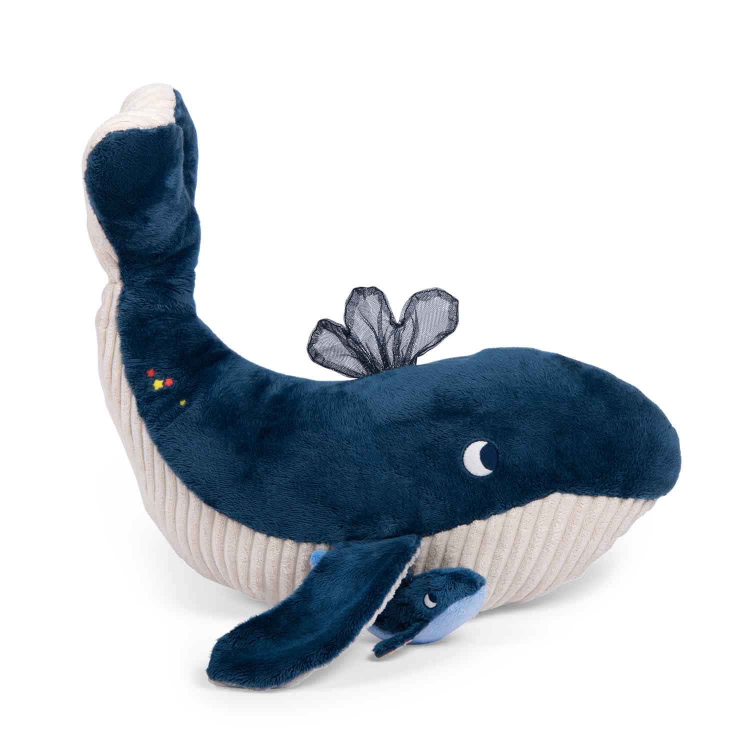 MOULIN ROTY - Grande baleine d'activités Les aventures de Paulie BLEU Moulin Roty