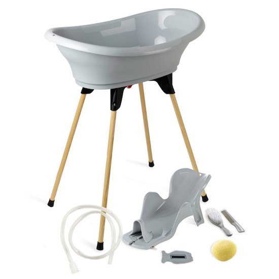 Thermobaby Pack baignoire 7 en 1 Gris charme 
