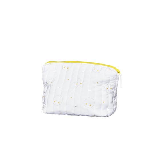 Sauthon Trousse De Toilette Babyfan Blanc - Jaune  Sauthon Trousse De Toilette Babyfan Blanc - Jaune