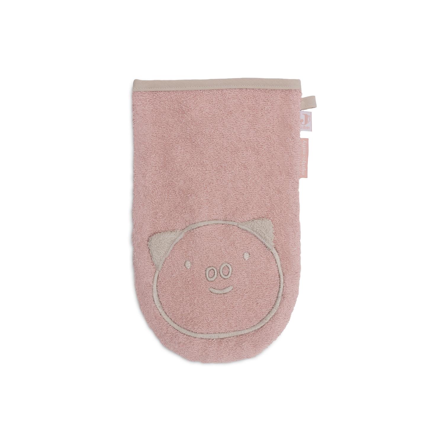 Jollein - Gant de Toilette Éponge Grunty ROSE Jollein