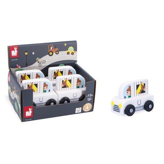 Janod Van pour cheval Cross Roads  Blanc  Janod Van pour cheval Cross Roads  Blanc