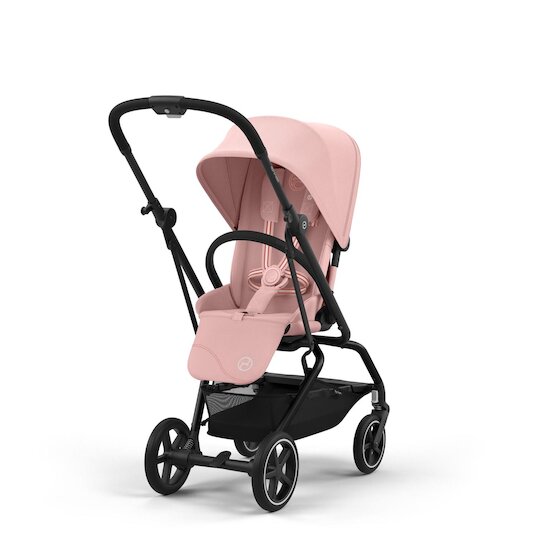 Cybex Poussette  Eezy S Twist+2 Châssis Noir Candy Pink 