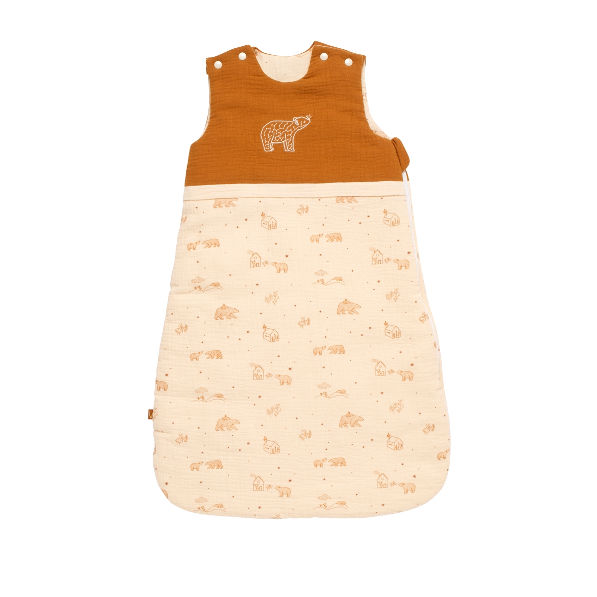 Sauthon - Gigoteuse ours ouatine Orsino BEIGE Sauthon