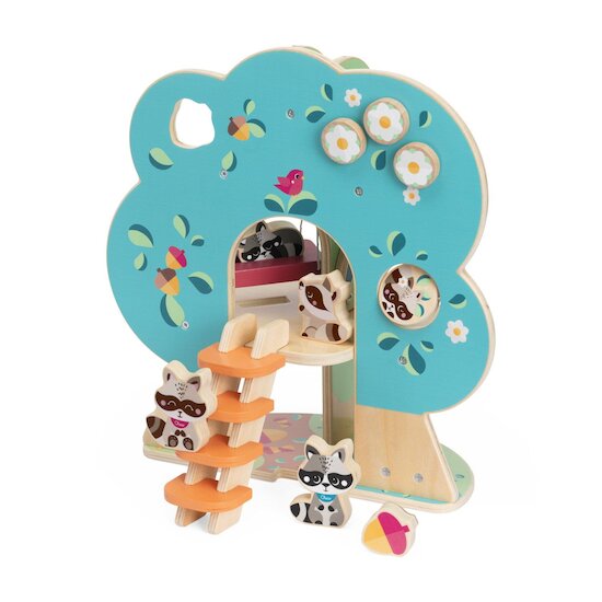 Chicco Jouet L'arbre My Wood Friends Multicolore 