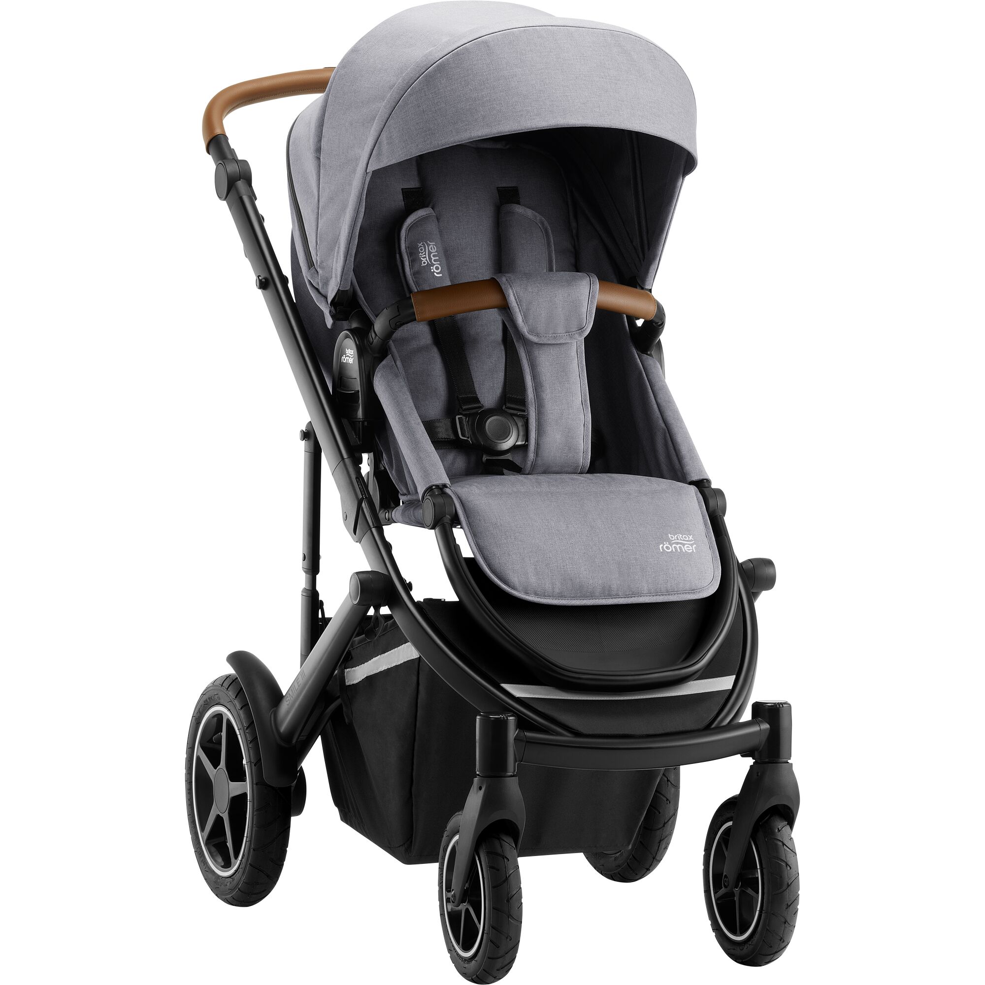 Poussette polyvalente 4 roues Smile III GRIS Britax Römer