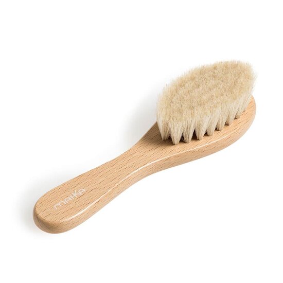 Maïka Brosse douceur en poils naturels Beige 