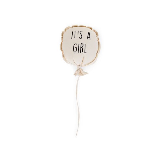 Childhome Ballon décoratif en toile It's a girl 