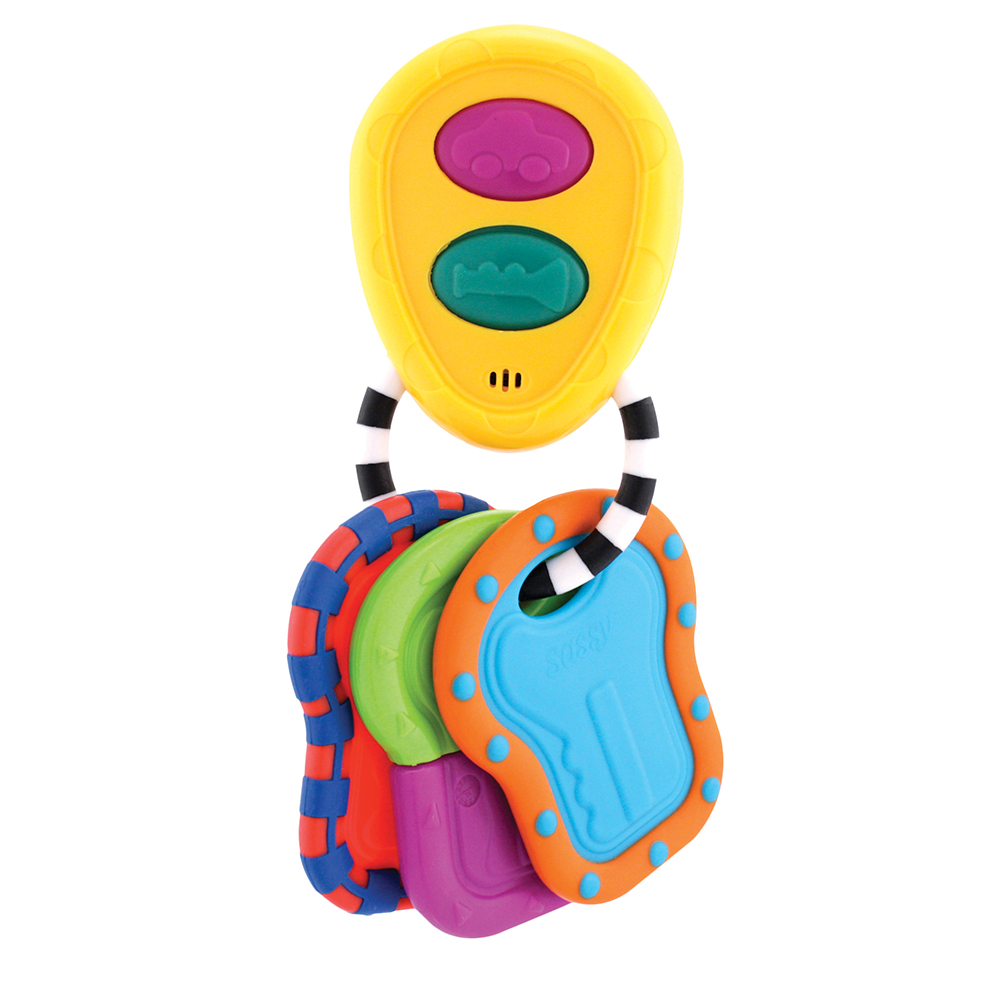 Les clés musicales MULTICOLORE Babysun