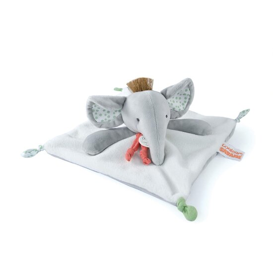 Doudou & Compagnie Doudou plat Elephant  25 cm