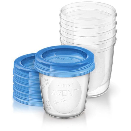 5 Pots De Conservation 240 Ml Et 5 Couvercles Philips Avent De Philips Avent 5 Pots De Conservation 240 Ml Et 5 Couvercles Philips Avent De Philips Avent