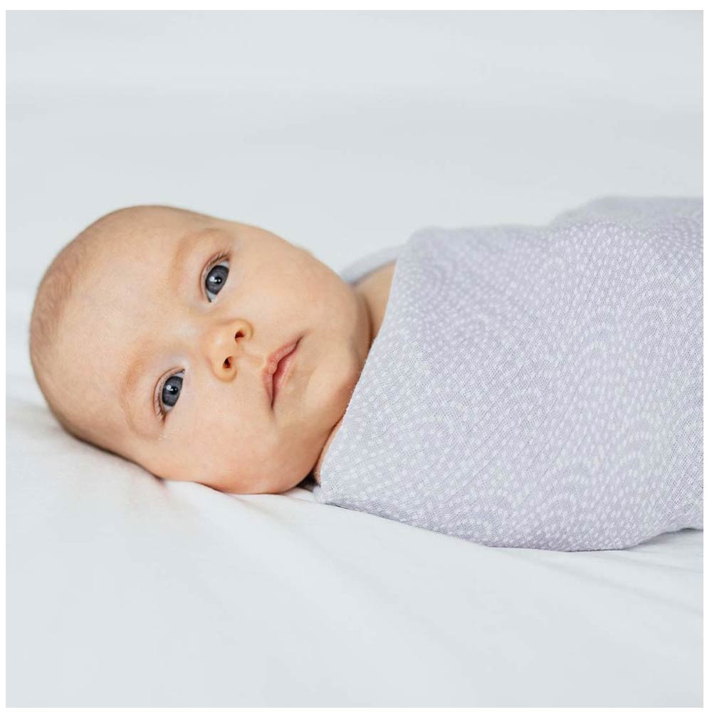 Lot de 4 langes en mousseline de coton Essentials VIOLET Aden et Anais