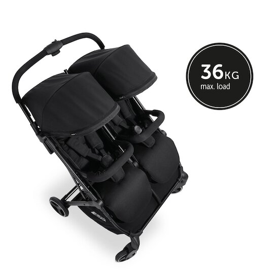 Hauck Poussette Double Swift X Duo Black  Hauck Poussette Double Swift X Duo Black