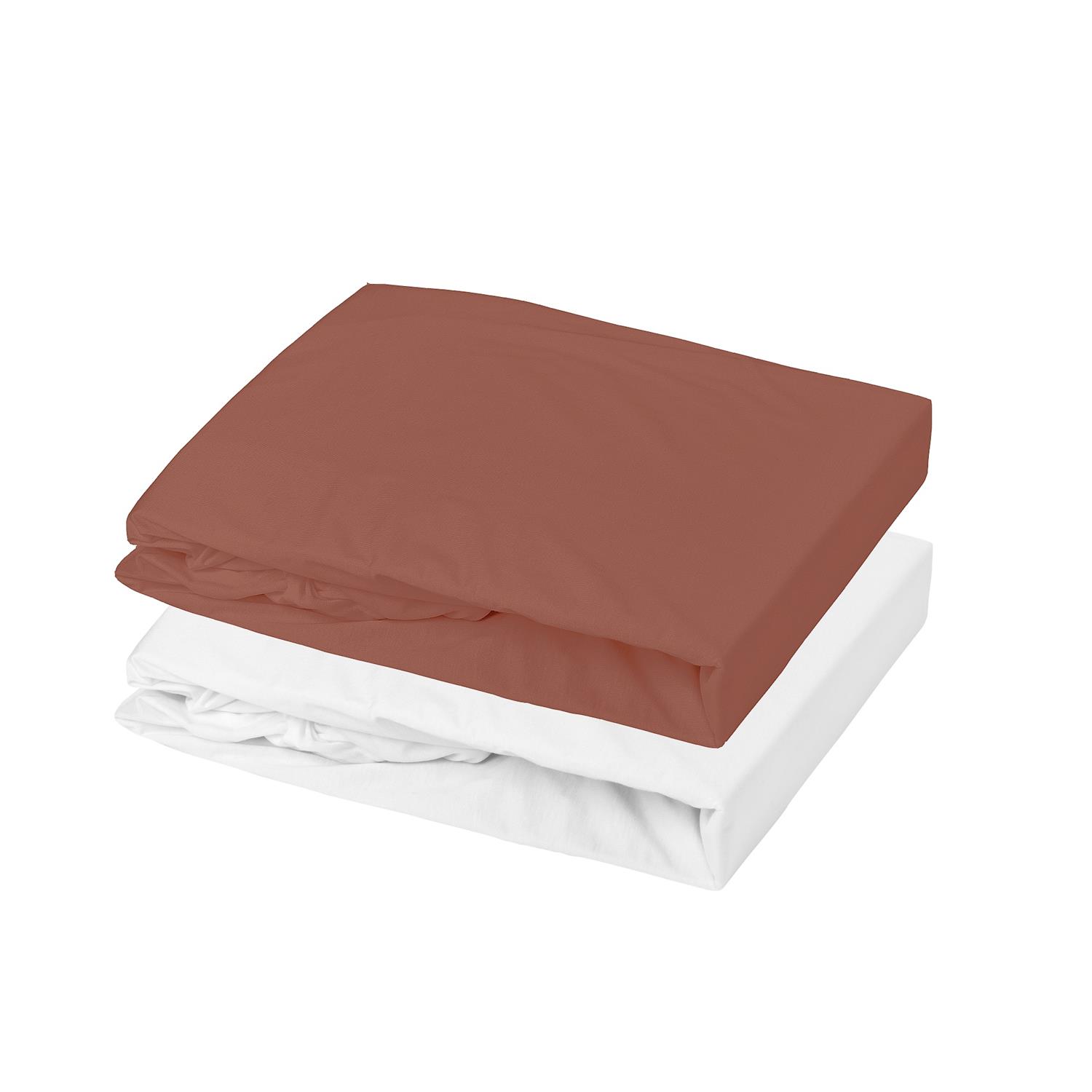 Lot 1 Alèse Pu + 1 Drap Housse ROUGE Mon P'tit Dodo
