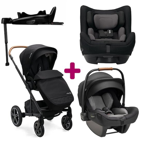 Poussette trio isofix