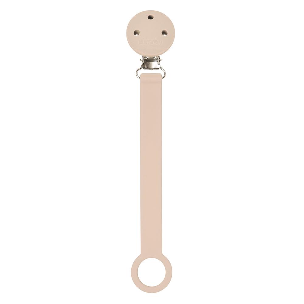 Attache tétine BEIGE Nattou