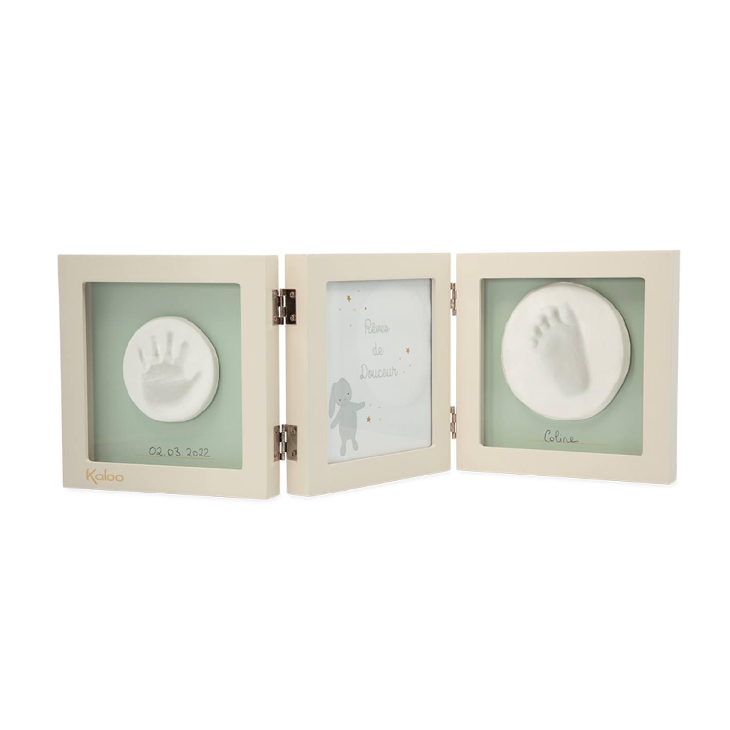 Kaloo - Mon cadre photo et empreintes BEIGE Kaloo