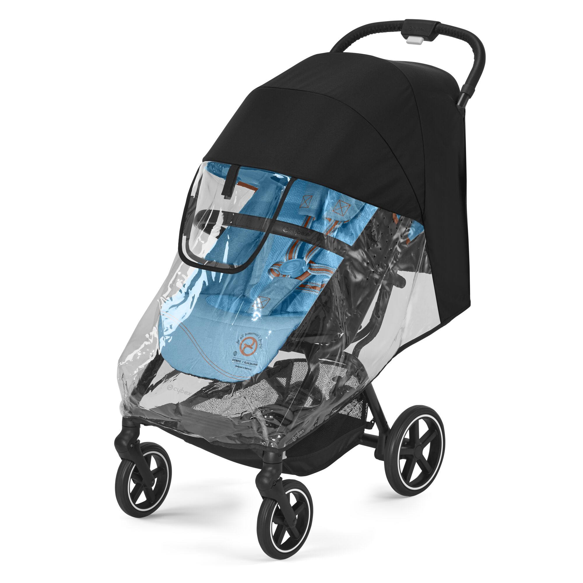 Habillage pluie pour poussette Eezy S MULTICOLORE Cybex