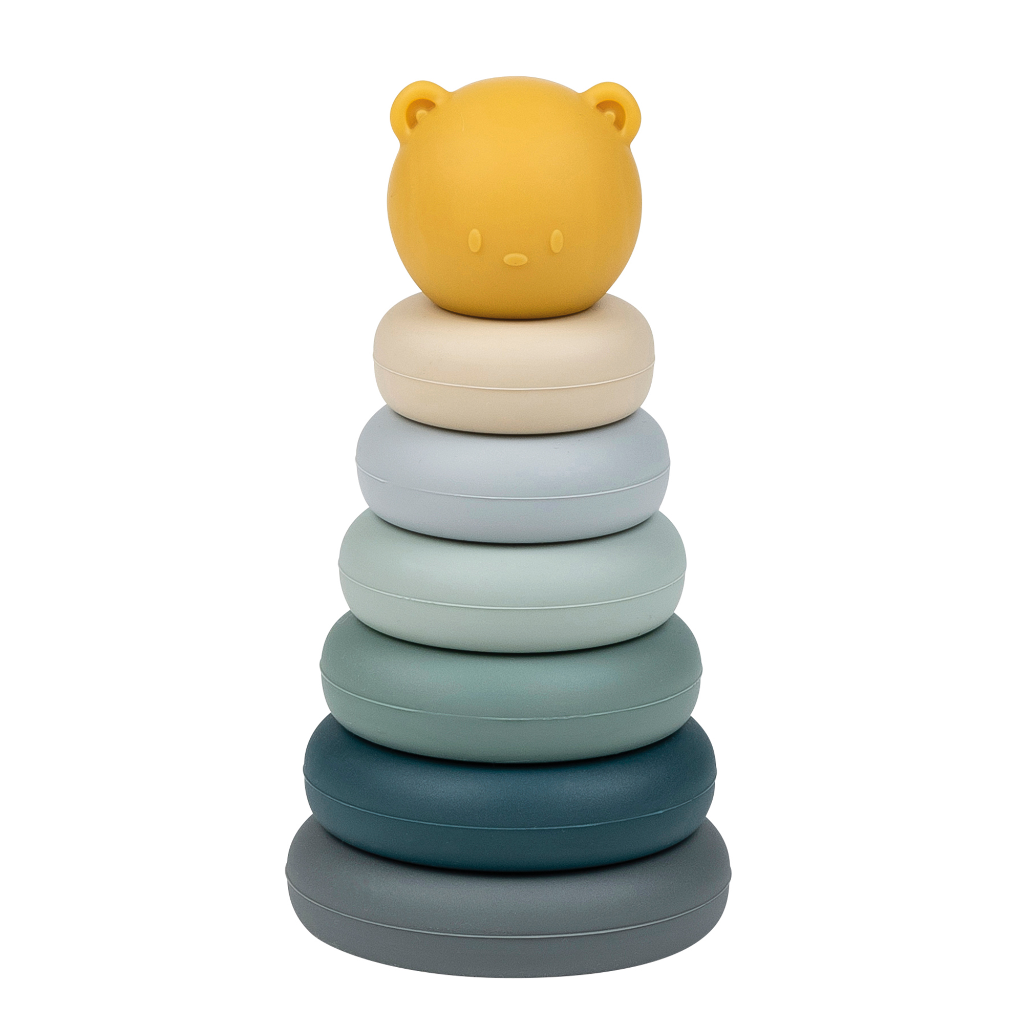 Nattou - Jeu à empiler silicone MULTICOLORE Nattou