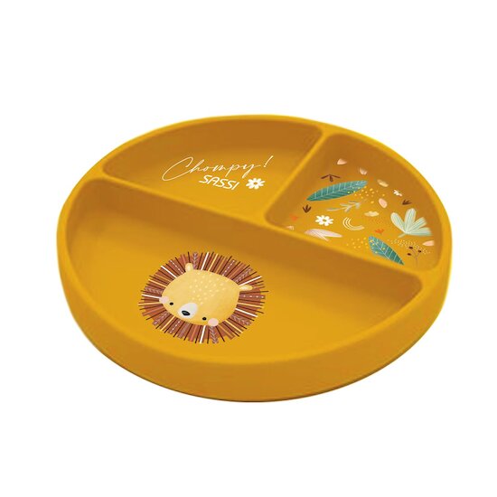 Sassi Junior Assiette silicone Chompy The Lion 