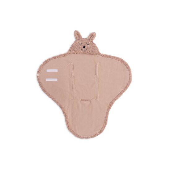 Jollein Couverture Portefeuille Bunny Wild Rose 