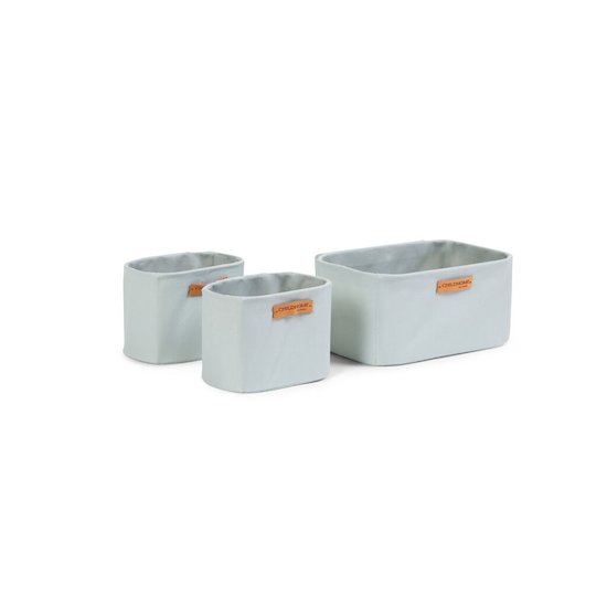 Childhome 3 paniers de rangement à suspendre Grey  Childhome 3 paniers de rangement à suspendre Grey