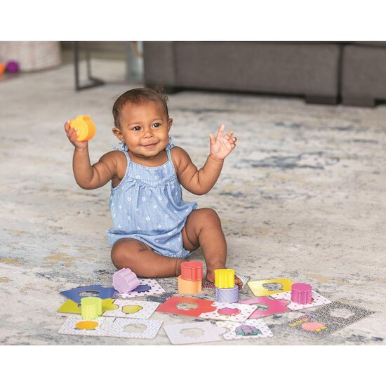 Infantino Mon premier puzzle sensoriel Multicolore  Infantino Mon premier puzzle sensoriel Multicolore