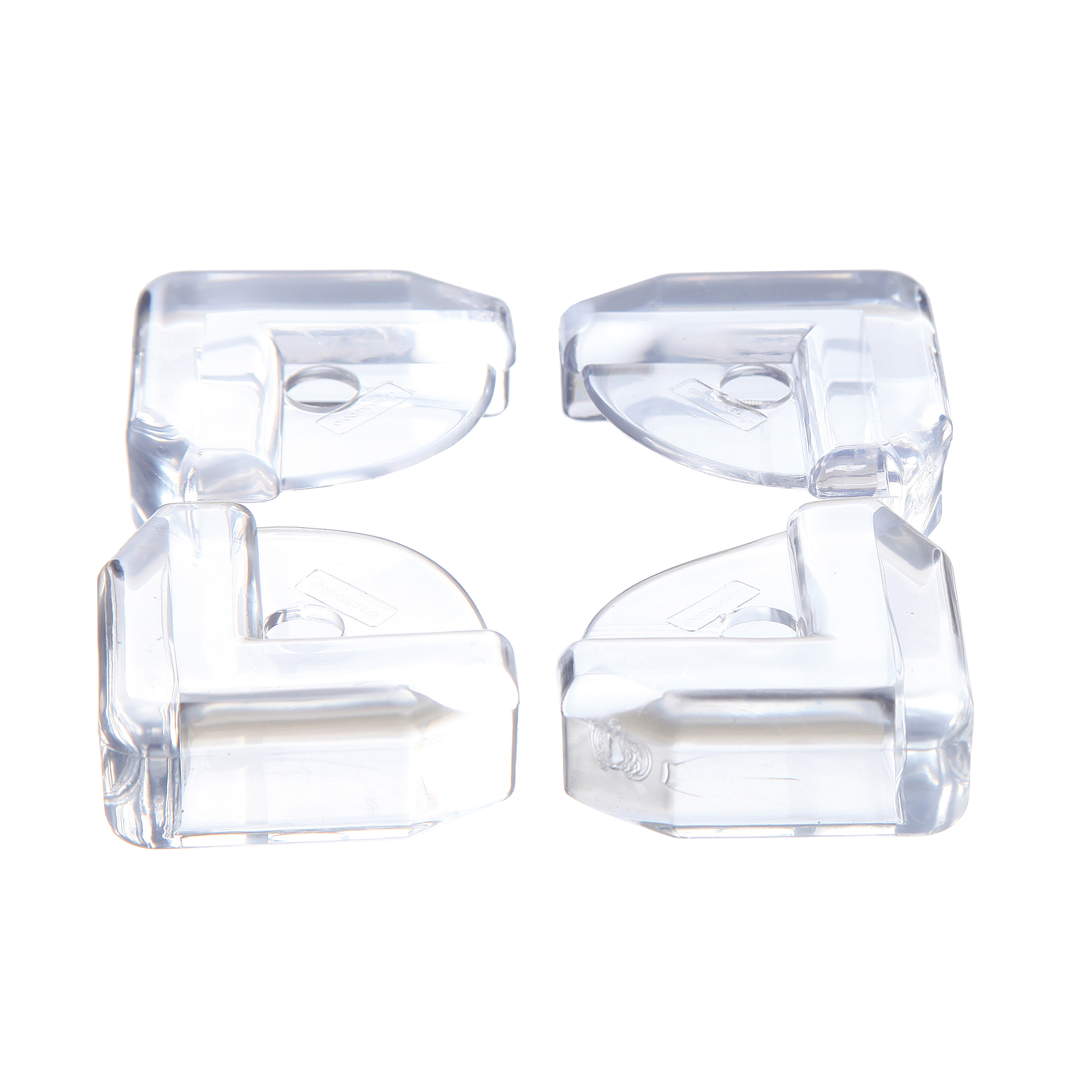 Coussin d’angle de table et d’étagère 4pcs BLANC Dreambaby