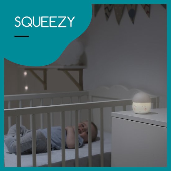 Babymoov Veilleuse Squeezy Gris  Babymoov Veilleuse Squeezy Gris