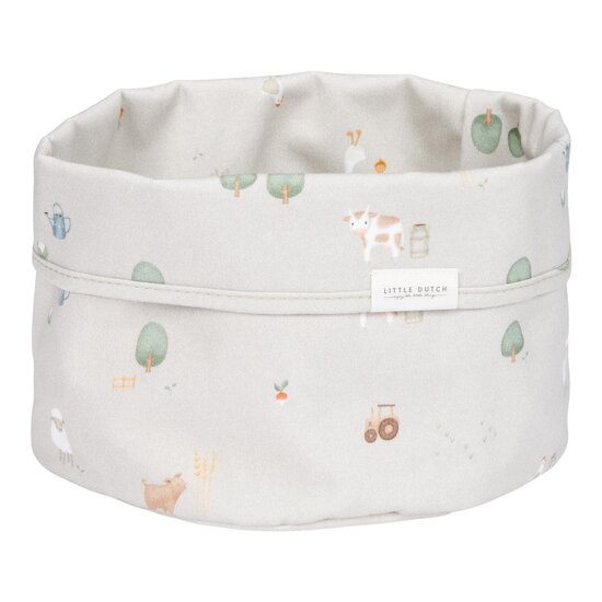 Little Dutch Panier de commode rond Little Farm  Little Dutch Panier de commode rond Little Farm