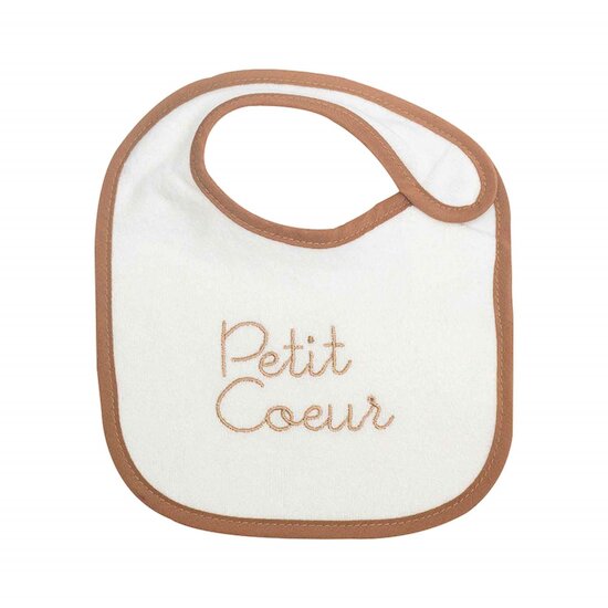 Trois Kilos Sept Lot de 6 Bavoirs Naissance Brode Ecru 12x21 cm Trois Kilos Sept Lot de 6 Bavoirs Naissance Brode Ecru 12x21 cm