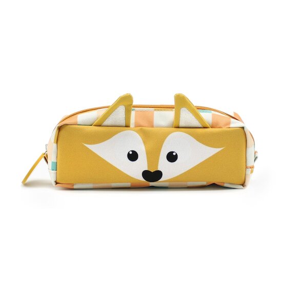 Les Déglingos Trousse Simple Tête Animal Cyranos Le Renard Mouatarde  Les Déglingos Trousse Simple Tête Animal Cyranos Le Renard Mouatarde