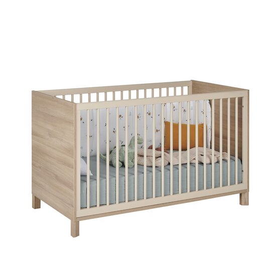 Galipette Lit bébé Calypso Chêne Du Bocage 70x140 cm Galipette Lit bébé Calypso Chêne Du Bocage 70x140 cm