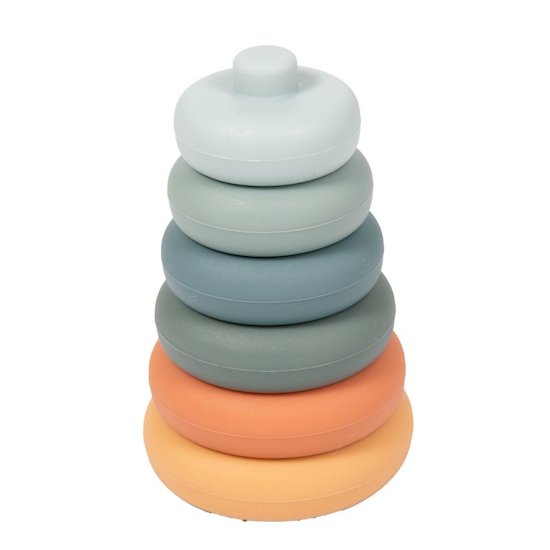 Bo Jungle Ronds à empiler silicone   Bo Jungle Ronds à empiler silicone