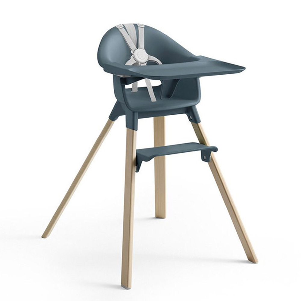 Stokke - Chaise Haute évolutive Clikk BLEU Stokke