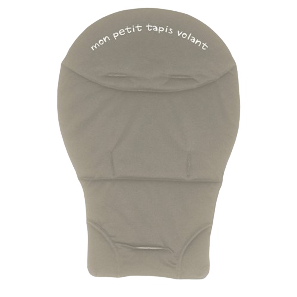 Coussin confort réversible éponge/polaire MARRON Babybus