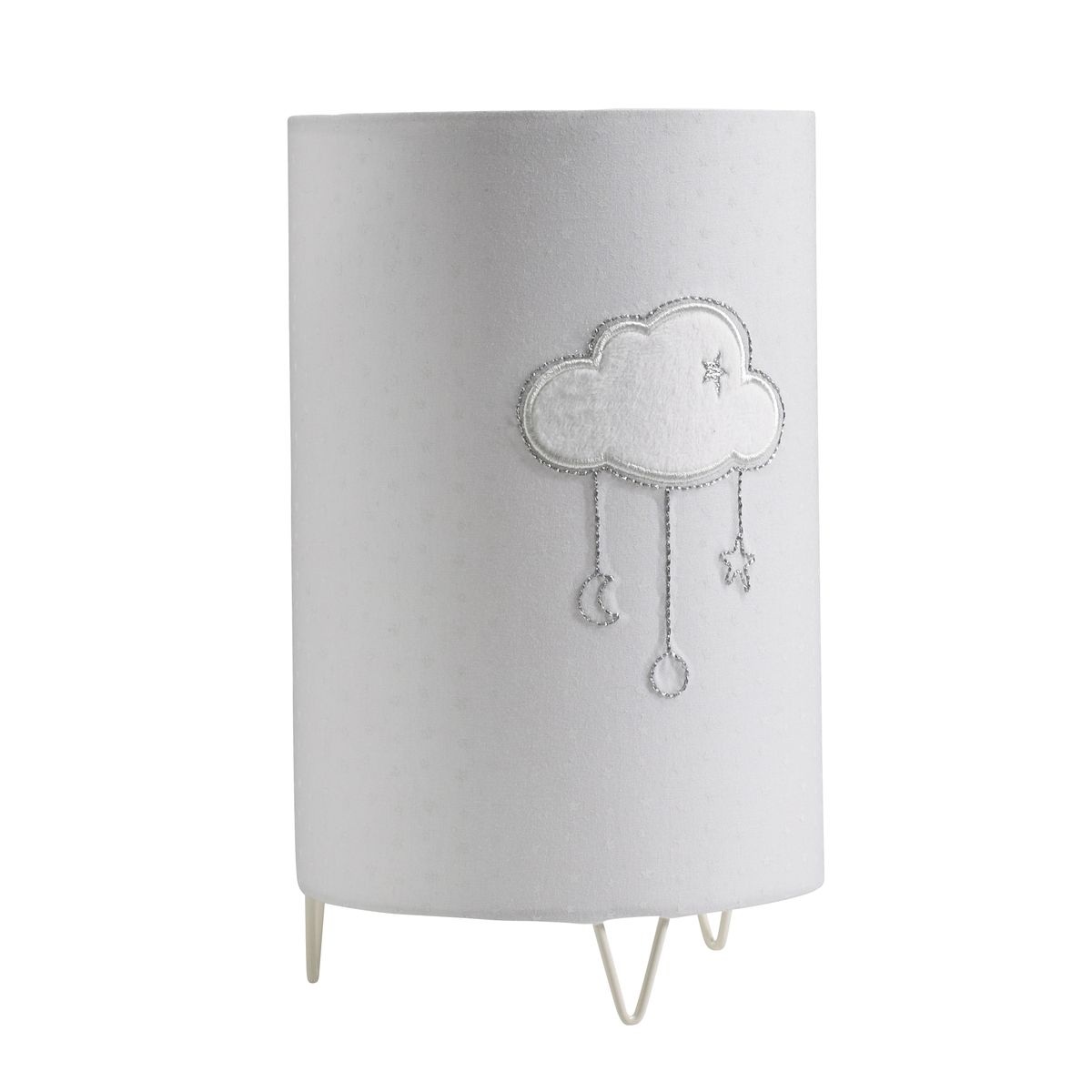 Lampe Celeste GRIS Sauthon Baby Déco