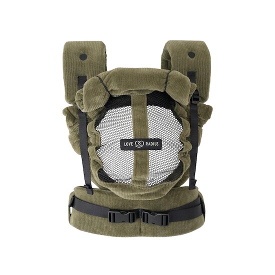 Love Radius by JPMBB Porte-bébé Physio Carrier 2 Velvet Green 