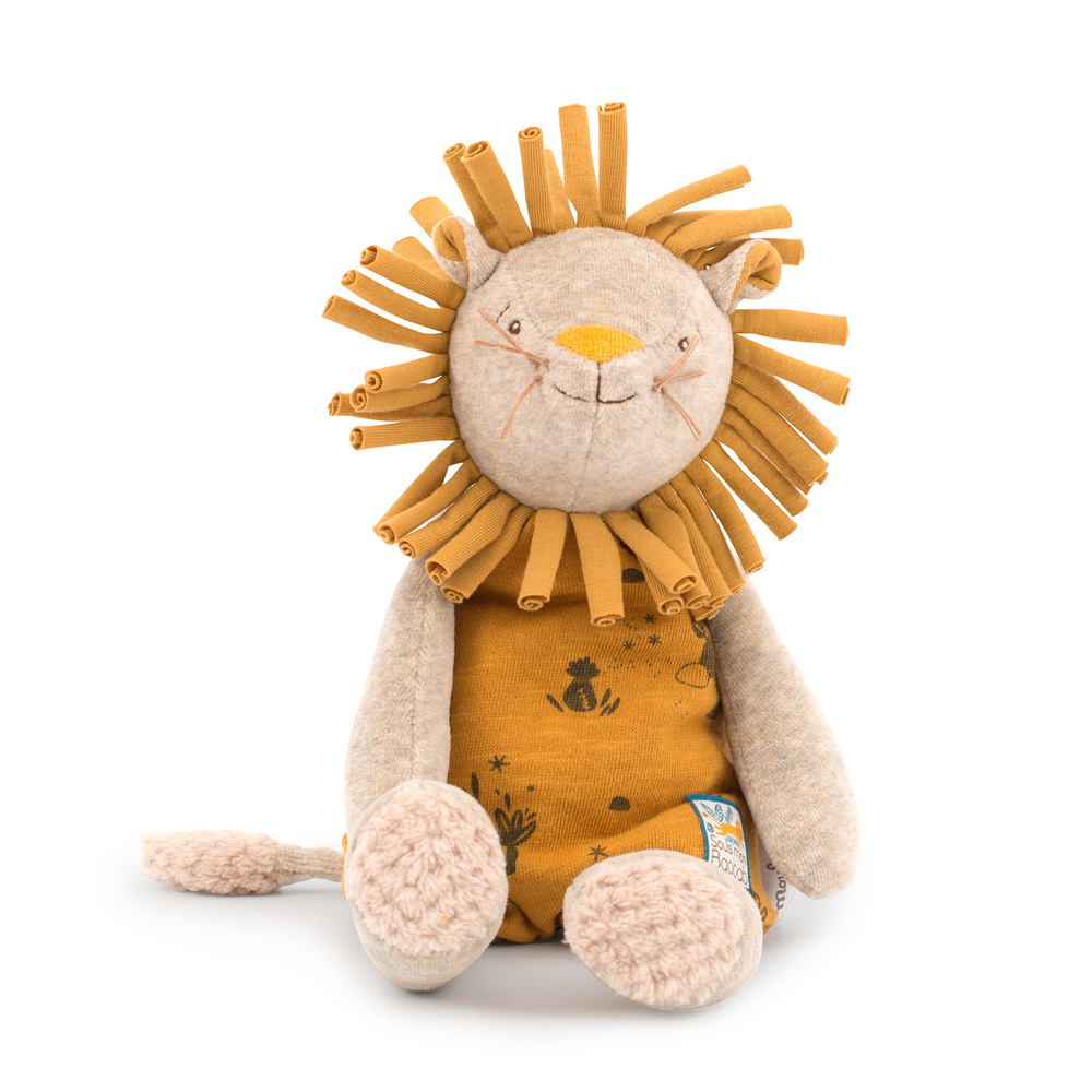 Poupée lion Paprika Sous mon baobab MULTICOLORE Moulin Roty