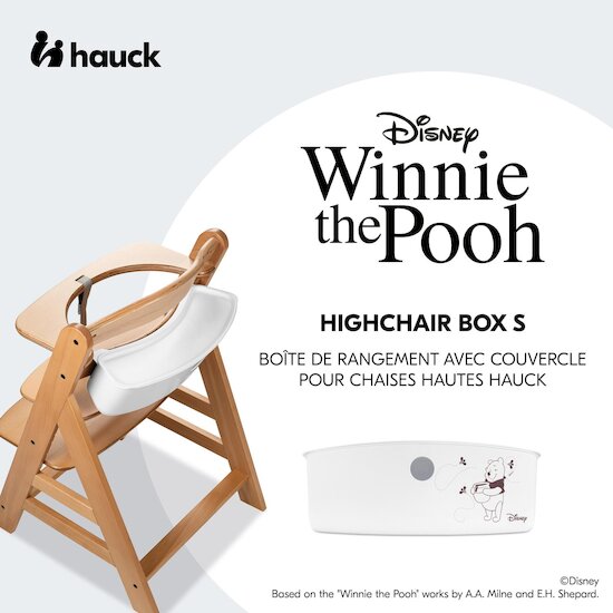 Hauck Boîte de rangement pour chaise haute. White  Hauck Boîte de rangement pour chaise haute. White